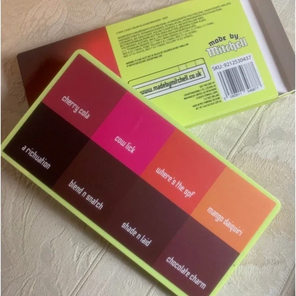 Made by Mitchell Curve Case Cream Palette in Deep Blush Bronzer Contour BNIB
